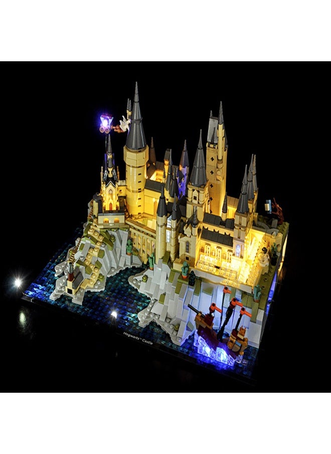 BRIXSPARK - BRIXSPARK LED Light for Lego- 76419 Castle and Grounds - Led Lighting Kit Compatible with Lego Building Blocks Model - NOT Included The Model Set - Image 1