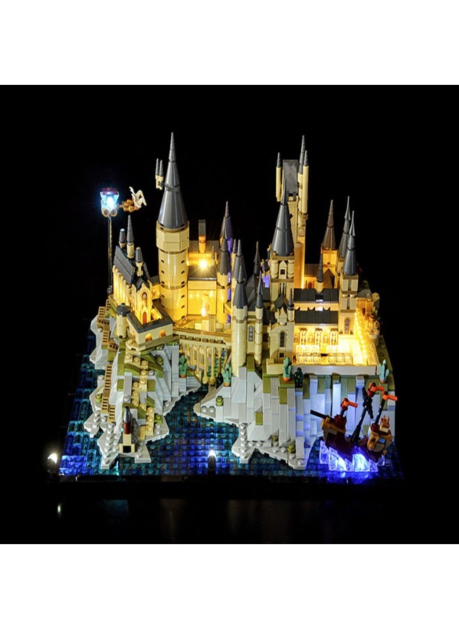 BRIXSPARK BRIXSPARK LED Light for Lego- 76419 Castle and Grounds - Led Lighting Kit Compatible with Lego Building Blocks Model - NOT Included The Model Set  - Image 4