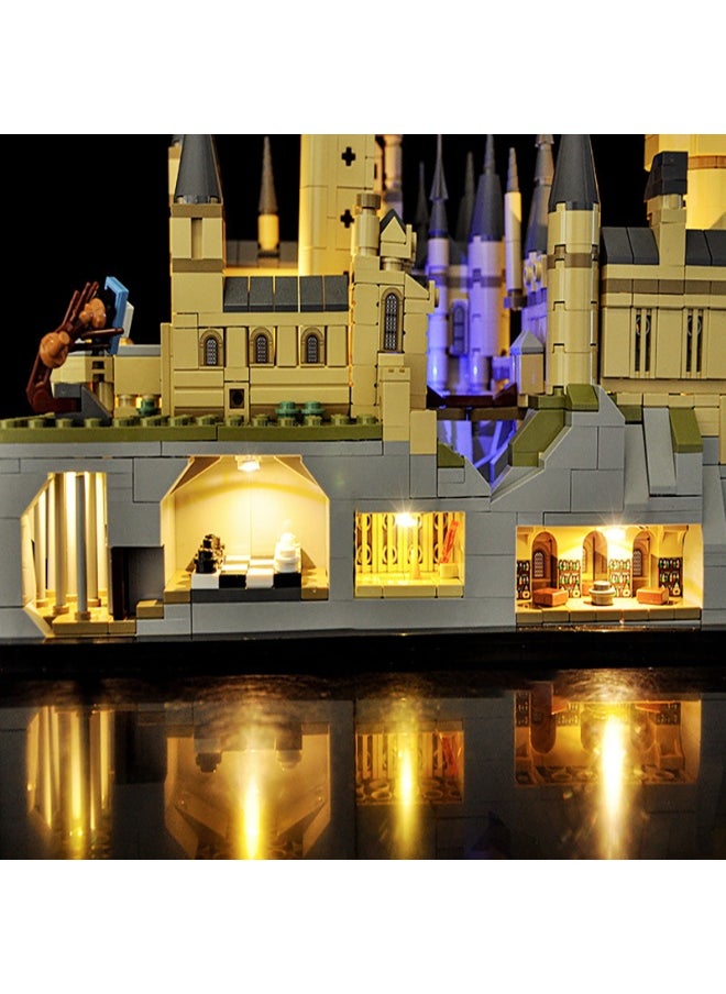 BRIXSPARK BRIXSPARK LED Light for Lego- 76419 Castle and Grounds - Led Lighting Kit Compatible with Lego Building Blocks Model - NOT Included The Model Set  - Image 2