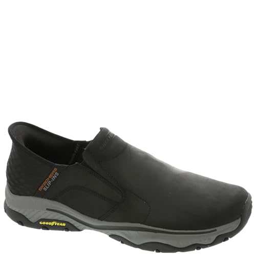 Skechers Men's Craster - Lanigan Hands Free Slip-in Men's Casual, Black, 9, Medium, US - Image 2