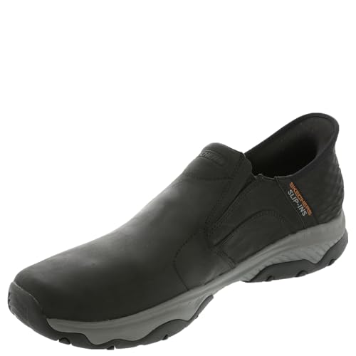 Skechers Men's Craster - Lanigan Hands Free Slip-in Men's Casual, Black, 9, Medium, US - Image 5