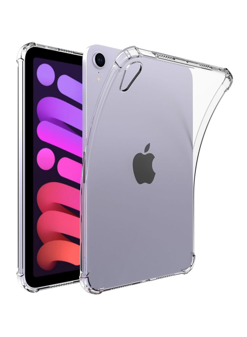 DUSALA Clear Case for iPad Mini 7 (2024, A17 Pro) – Slim Lightweight Transparent Back Cover, Anti-Yellow Design for 8.3-Inch iPad Mini 7th Generation - Image 1