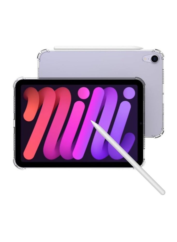 DUSALA Clear Case for iPad Mini 7 (2024, A17 Pro) – Slim Lightweight Transparent Back Cover, Anti-Yellow Design for 8.3-Inch iPad Mini 7th Generation - Image 4