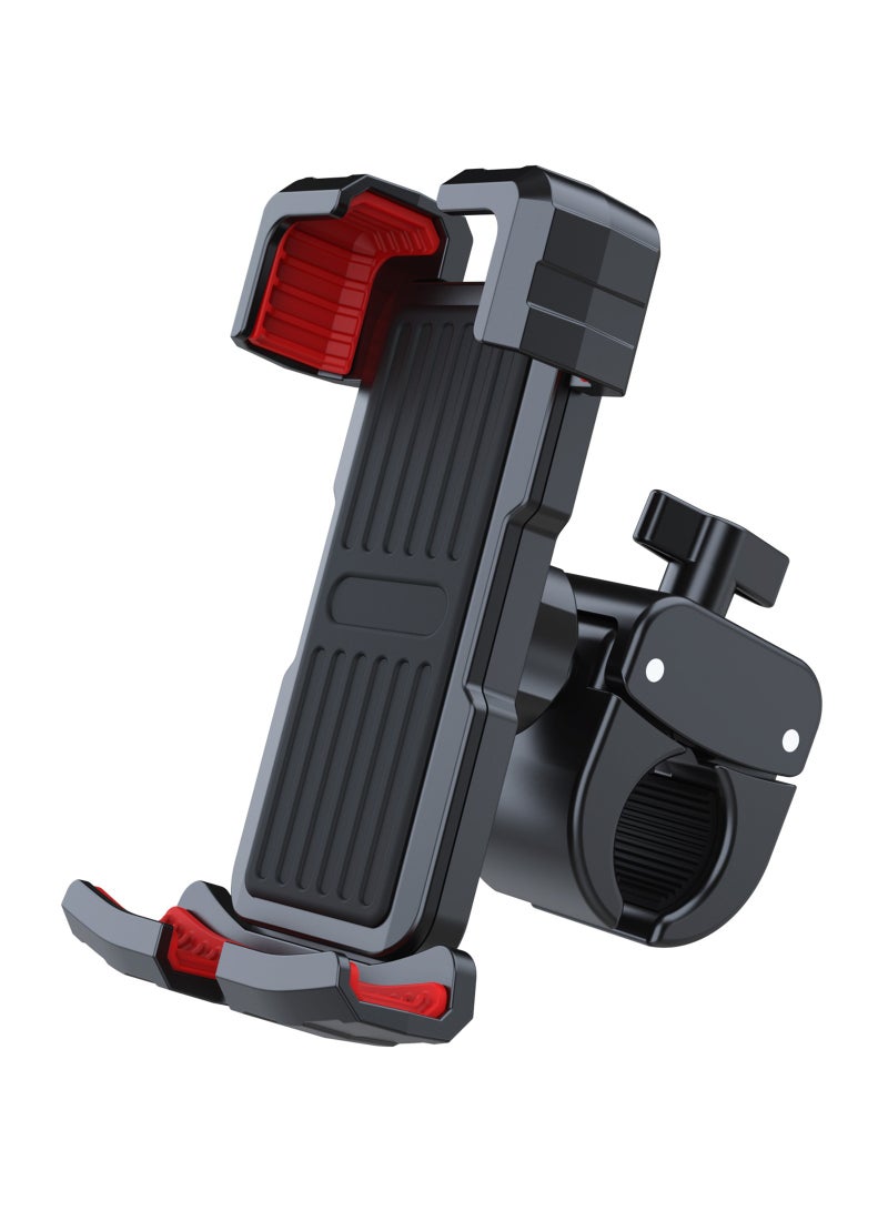 هوديوس حامل الهاتف للدراجة النارية والدراجة النارية ، مشبك تثبيت للهاتف المحمول للدراجة للمقود - Image 1