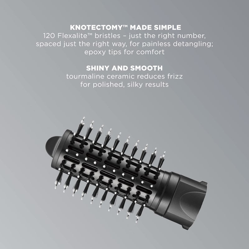 CONAIR INFINITIPRO BY CONAIR The Knot Dr. Medium Round Brush - Create Defined Waves and Curls for All Hair Types, Compatible with INFINITIPRO Dryer Brushes - Image 4