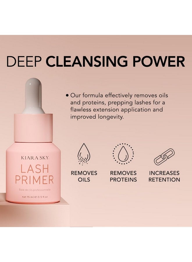 KIARA SKY KIARA SKY LASH Lash Primer for Eyelash Extensions with Dropper | Odorless Pre-treatment Infused with Vitamin E | Remove Oils & Proteins | Increase Adhesive Bonding Power | Professional Use Only 15ml - Image 3