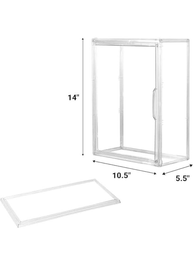 Arabest - Display Case Compatible with Labubu POP MART, Acrylic Clear Display Box Shelf for POP MART Labubu Doll - Image 1