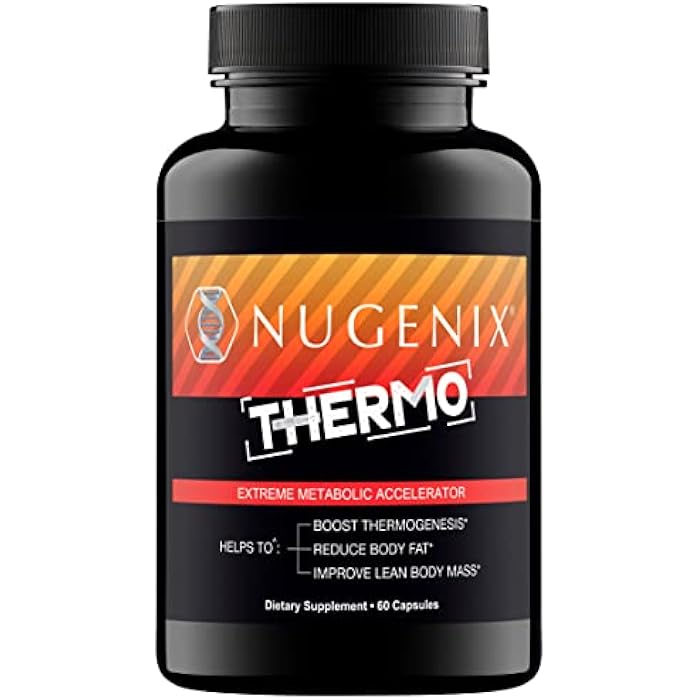 Nugenix Thermo - Thermogenic Fat Burner Supplement Pills for Men, Extreme Metabolic Accelerator, 60 Count - Image 1