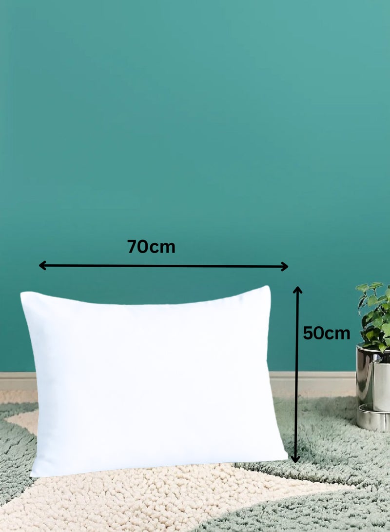 Pearl Coast Duck Down & Feather Pillow – 45x70cm – 30% Down 70% Feather Fill – 650g Medium Pack of 4 - Image 2