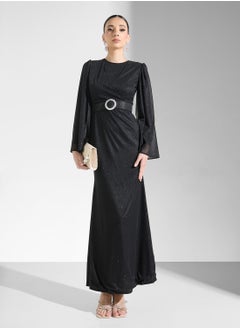 Khizana Mermaid Cut Shimmer Dress  - Image 4