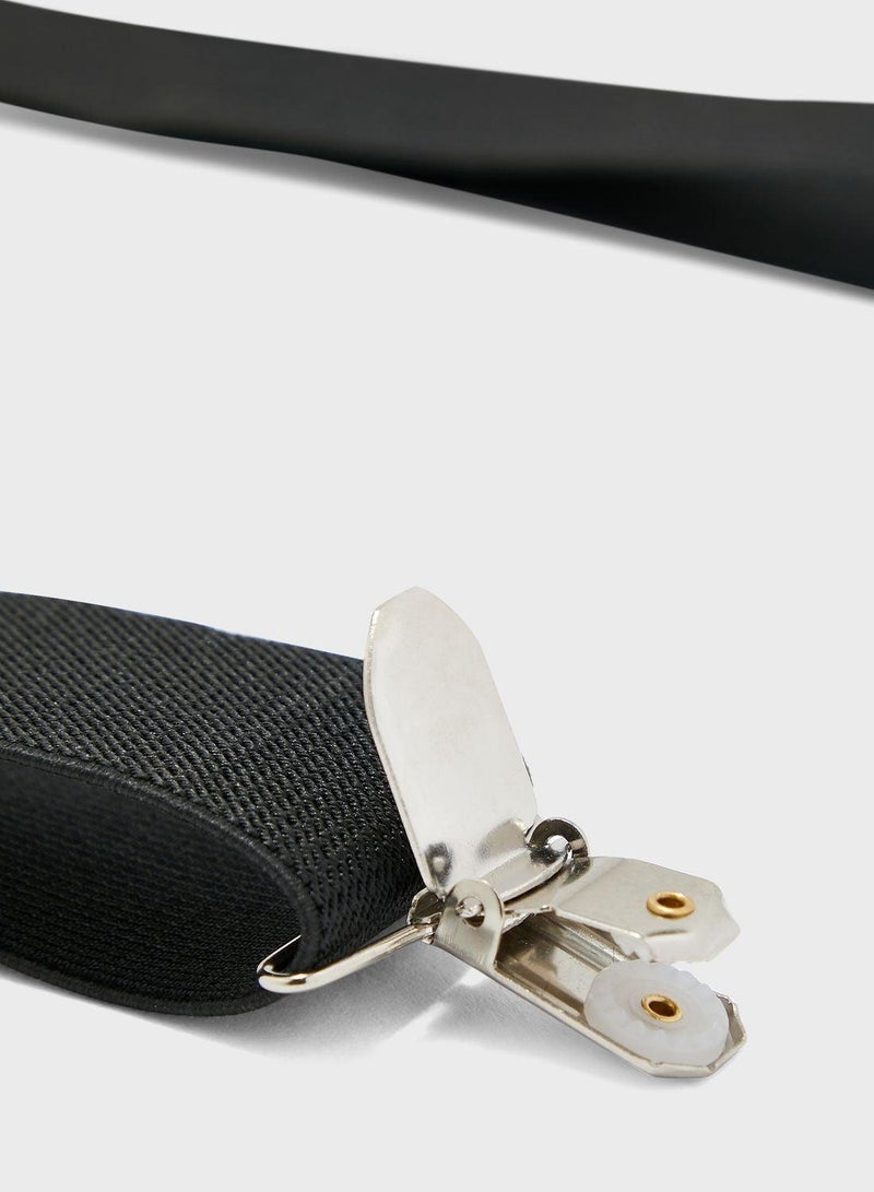 Men's and Women's Adjustable Elastic Suspenders with Y-Back Design for Formal and Casual Outfits Comfortable Cotton Blend One Size Fit - Image 2