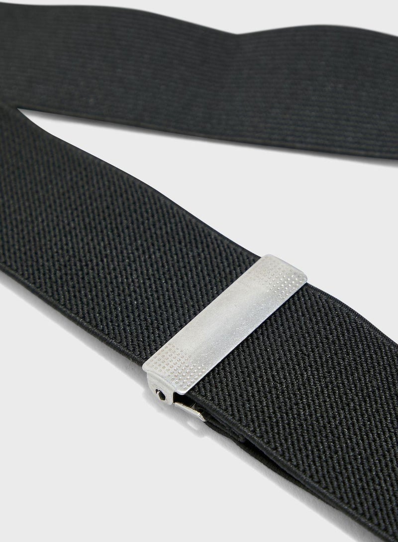 Men's and Women's Adjustable Elastic Suspenders with Y-Back Design for Formal and Casual Outfits Comfortable Cotton Blend One Size Fit - Image 3