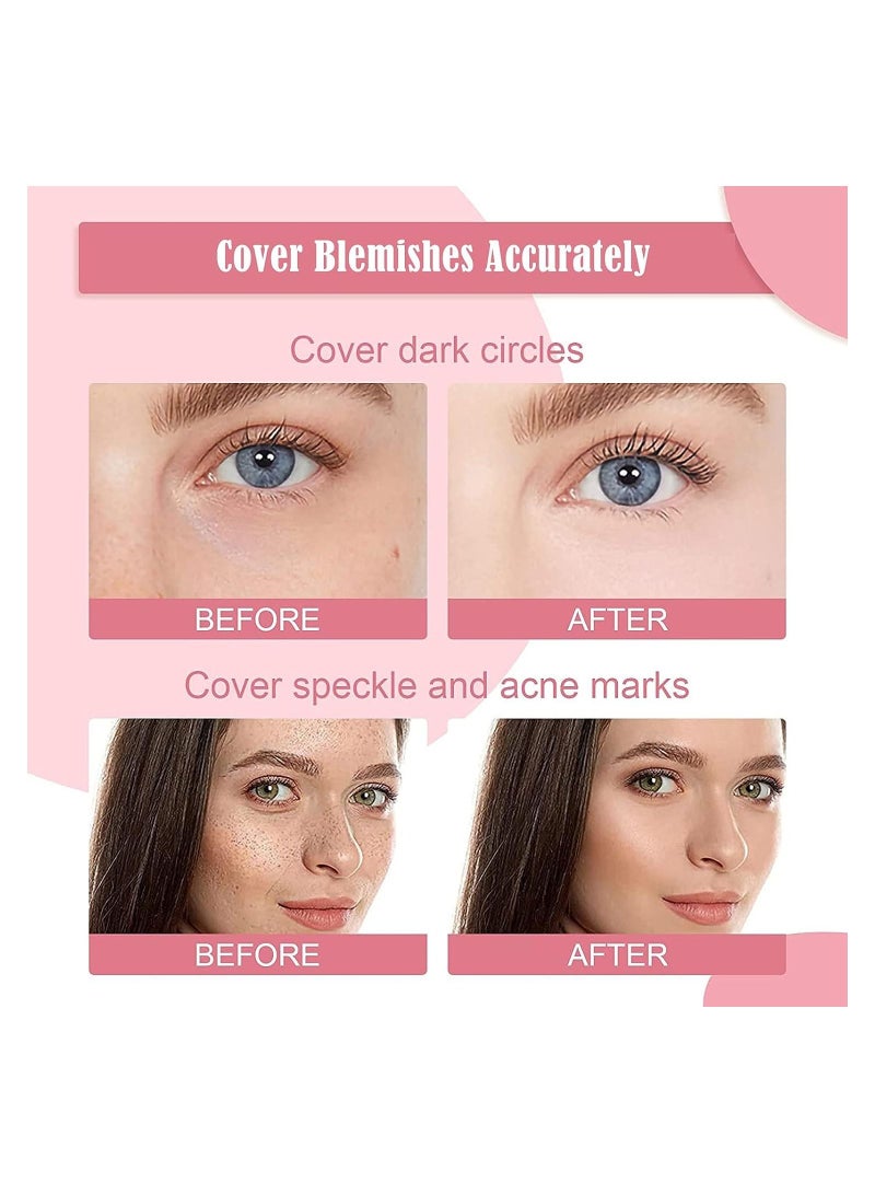 BEAUTY PLUS لوحة خافي العيوب 12 لون مقاومة للماء والعرق تضيء وتعدل لون البشرة بشكل دائم - Image 4