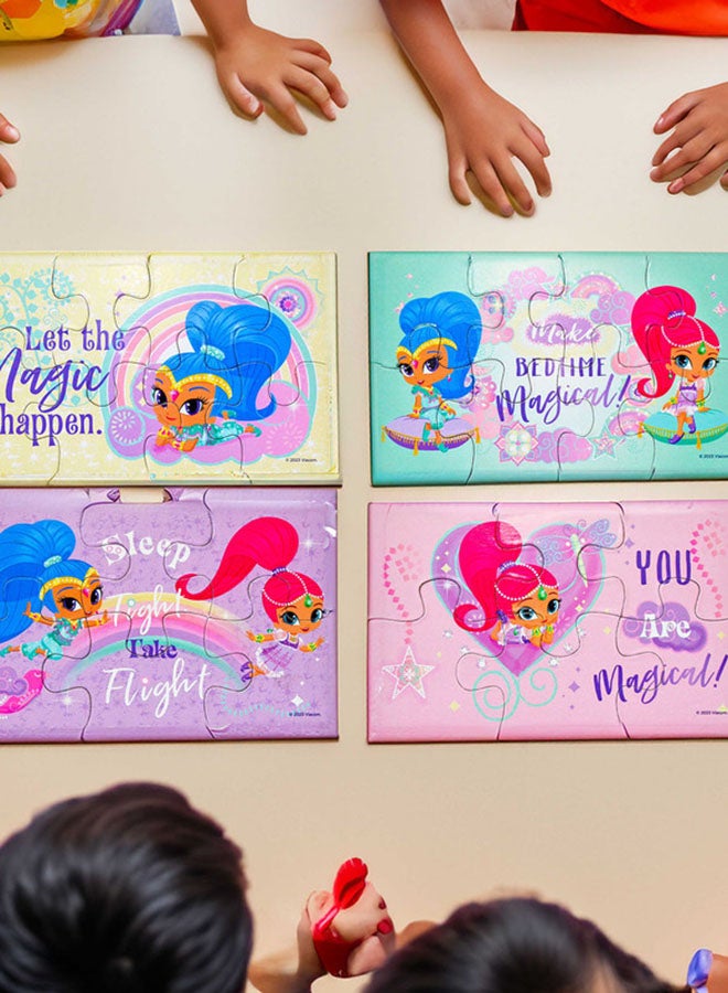 nickelodeon Shimmer And Shine Wishful Wonders 4 In 1 Puzzles 3 Years And Above - Image 5