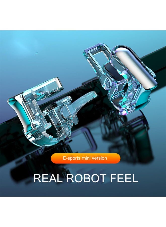 Mobile Game Controller with Shooting Operational Aim Buttons and Sensitive Stick (PUBG , FORTNITE)Mobile Game Triggers for iOS, Android, Mac All Device Sizes