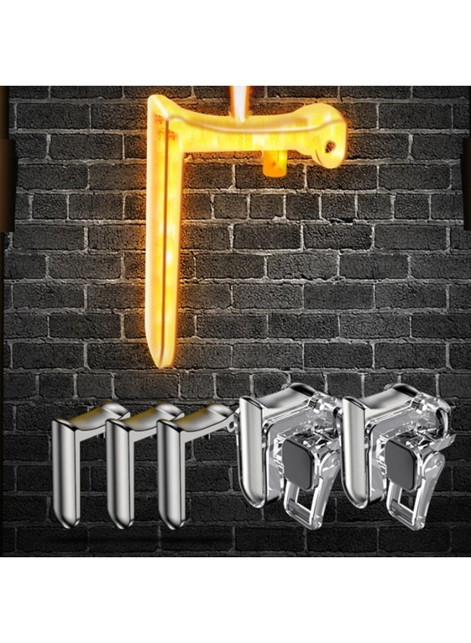 Mobile Game Controller with Shooting Operational Aim Buttons and Sensitive Stick (PUBG , FORTNITE)Mobile Game Triggers for iOS, Android, Mac All Device Sizes