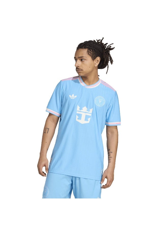 Adidas Imcf 3 Jsy Au Blue Football Jerseys For Men XS  - Image 4