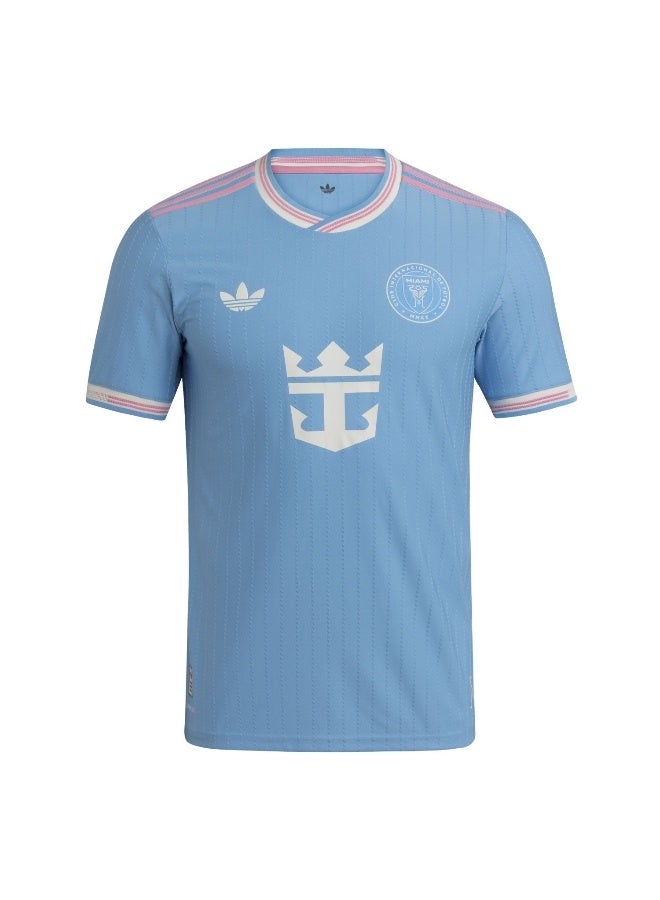 Adidas Imcf 3 Jsy Au Blue Football Jerseys For Men XS  - Image 2