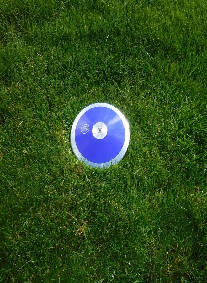 RT Blue Vector 1.6kg Track & Field Discus – Competition & Training Discus for High School Boys – Balanced Design for Consistent Flight - Image 5