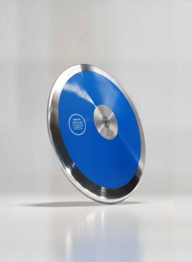 RT Blue Vector 1.6kg Track & Field Discus – Competition & Training Discus for High School Boys – Balanced Design for Consistent Flight - Image 1
