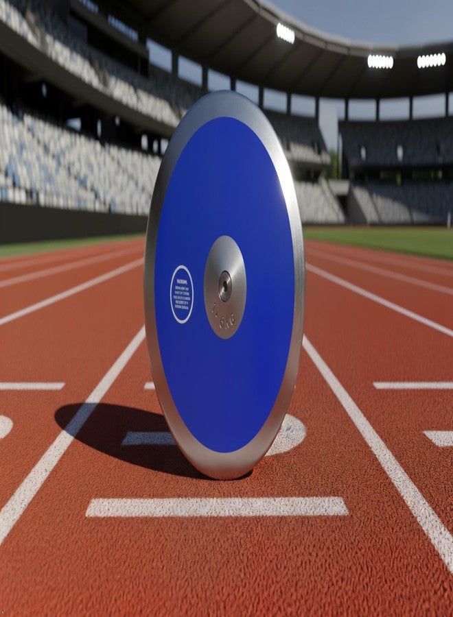 RT Blue Vector 1.6kg Track & Field Discus – Competition & Training Discus for High School Boys – Balanced Design for Consistent Flight - Image 3