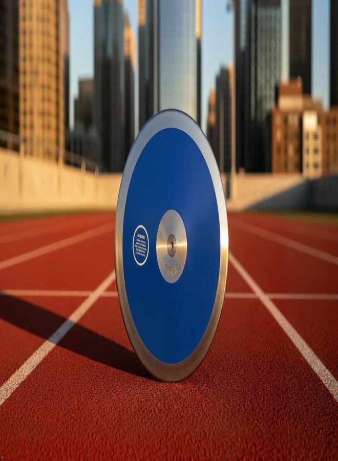 RT Blue Vector 1.6kg Track & Field Discus – Competition & Training Discus for High School Boys – Balanced Design for Consistent Flight - Image 4