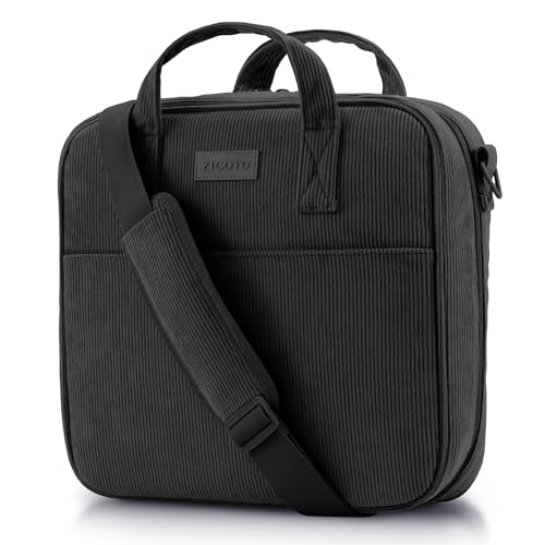 ZICOTO Sturdy 3-Ring Zipper Binder with Shoulder Strap for School – Beautiful 2-Inch Zip-Up Binder with Extra Pockets Holds 500 Sheets, Books & Laptop – Easy-to-Carry Trapper Keeper Made of Premium Fabric - Image 1