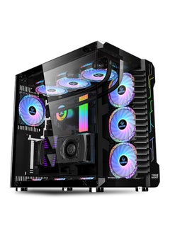 تروينورت كمبيوتر ألعاب أسترافون، إنتل كور i7-12700F، RTX 3060، 32 جيجابايت ذاكرة عشوائية، 512 جيجابايت SSD، 1 تيرابايت HDD، مبدد حراري سائل 360 مم، ويندوز 11 برو، صندوق أسود  - Image 2
