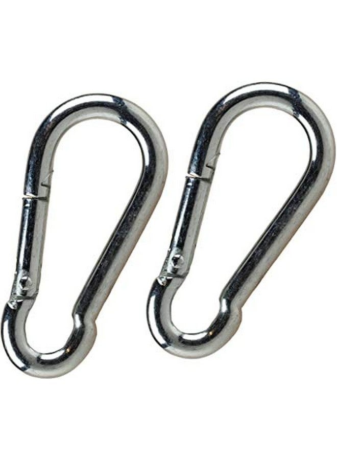 Fitcozi Snap Hook 8mm (Pack of 6) Heavy Duty Safety Lock Cable Attachment | SnapHooks for Weight-Lifting, Mountain Climbing, Gym and Home - Image 2