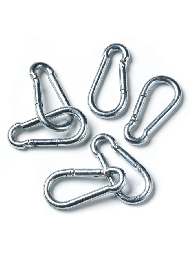 Fitcozi Snap Hook 8mm (Pack of 6) Heavy Duty Safety Lock Cable Attachment | SnapHooks for Weight-Lifting, Mountain Climbing, Gym and Home - Image 1