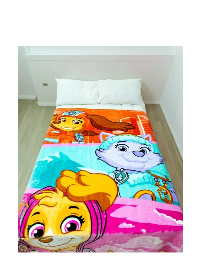 PAW PATROL Paw Patrol Raschel Blanket - 160 x 220 cm, 100% Polyester, 2200 grams