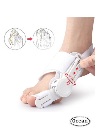 Bunion Corrector for Women and Men Big Toe, Toe Straightener Toe Bunion Corrector Adjustable Knob Clip, Toe Straightener with Toe Separator for Bunion Relief, Day Night Support (1PC) - pzsku/Z9E70CDDAA7B1566DEF73Z/45/_/1717827399/3e3773cb-34ed-4eb5-a0da-a74e501aed7a