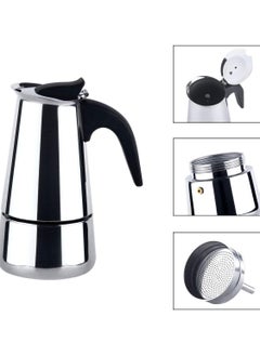 Generic Espresso Maker, Moka Pot, Percolator Italian Coffee Maker (200ml / 4  - Image 3