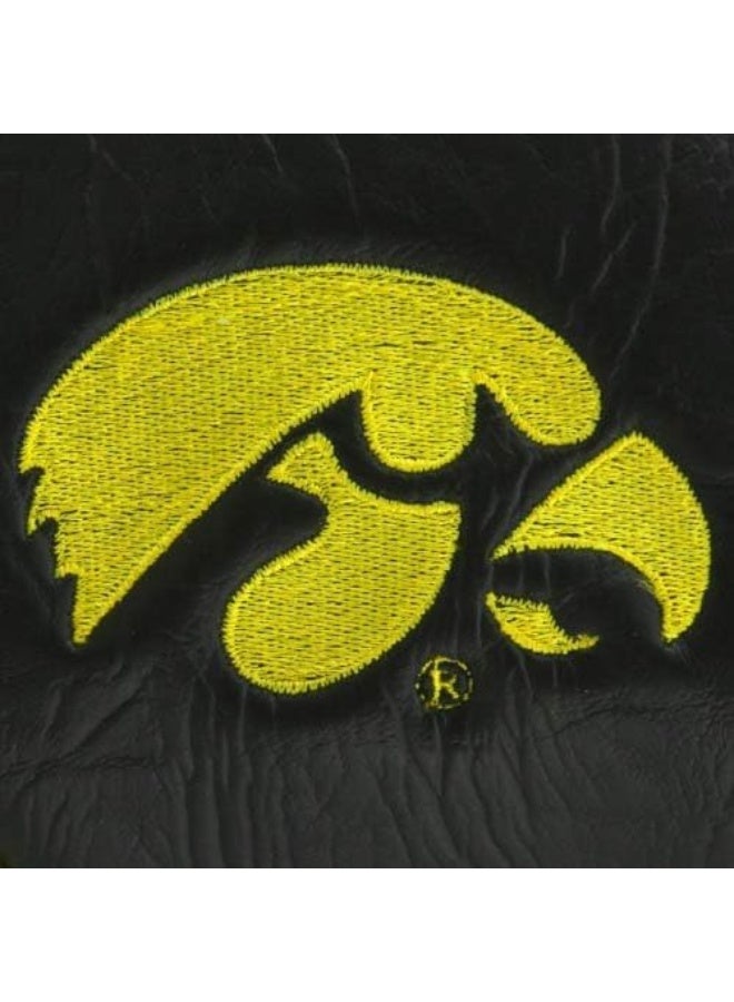 Team Golf NCAA Iowa Hawkeyes Contour Golf Club Headcovers (3 Count) Numbered 1, 3, & X, Fits Oversized Drivers, Utility, Rescue & Fairway Clubs, Velour lined for Extra Club Protection - Image 2