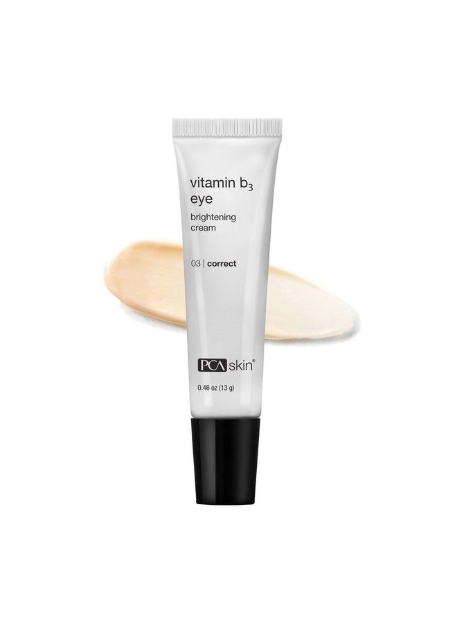 PCA SKIN Vitamin B3 Eye Brightening Cream Eye Brightener For Bright Eyes Dark Circles Wrinkles And Uneven Skin Tones Anti Aging Eye Cream Formulated With Niacinamide 1 Oz Tube  - Image 1