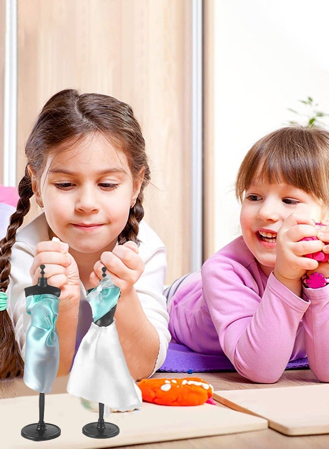 MEBEGIN 5 Pack Fashion Designer Kit for Kids, DIY Handmade Doll Clothes, Fashion Design Studio Toys with 1 Mannequin, Creative Doll Clothes Outfits Hand Made Set, No-Sewing Fashion Design, Ideal Gift for Girls - Image 5