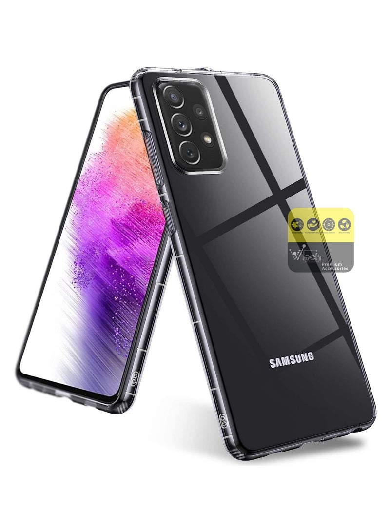 دبليو تيك جراب AIRBAG CASE Series فاخر وشفاف للوسادة الهوائية مضاد للصدمات ومضاد للاصفرار لهاتف Samsung Galaxy A73 5G شفاف - Image 1