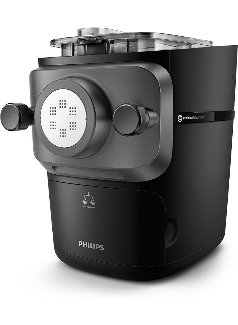 Philips Pasta Machine Series 7000 - ProExtrude Technology, Automatic Weighing, Fully Automatic, 8 Forming Discs, Black (HR2665/93) - Image 1