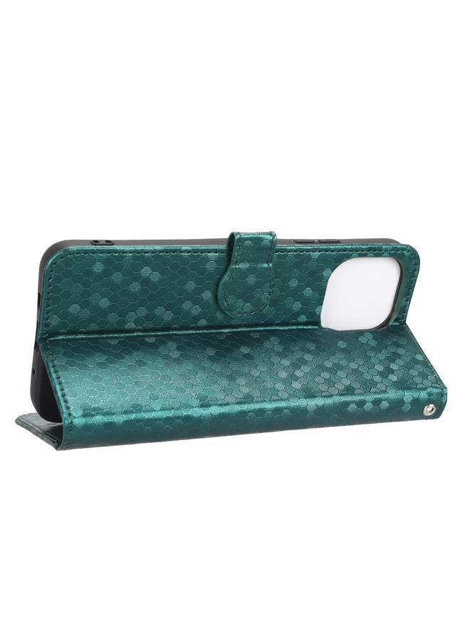 Zaboon Case For Huawei nova Y61 Honeycomb Dot Texture Leather Phone Case - Image 5