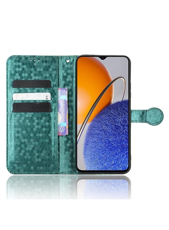 Zaboon Case For Huawei nova Y61 Honeycomb Dot Texture Leather Phone Case - Image 4