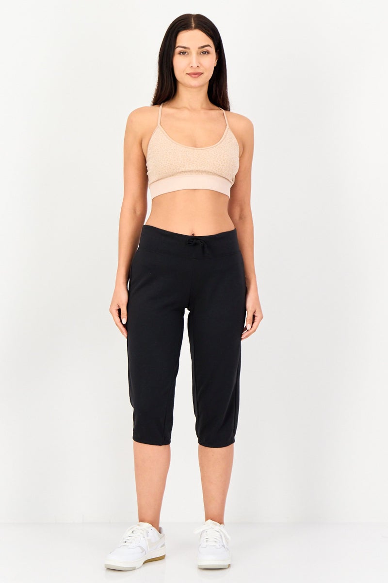 Nike Women Dri-Fit Training Capri Pants, Black - Image 2