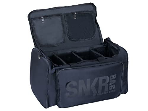 Dawbun Sneaker Duffel Travel Bag for Men Shoe Bags for Travel Sneaker Bag Basketball Outdoor Sports Gym Bag Travel shoe bag With 3 Adjustable Compartment Dividers Travel Shoe Bags for Travel Men (black) - Image 1