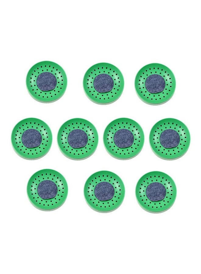 هيموتون 10 قطع من أعشاش الطيور البلاستيكية من هيموتون، أوعية تعشيش الطيور، وعاء عش الحمام، عش التفقيس للحمام والسمان والطيور الصغيرة - Image 5