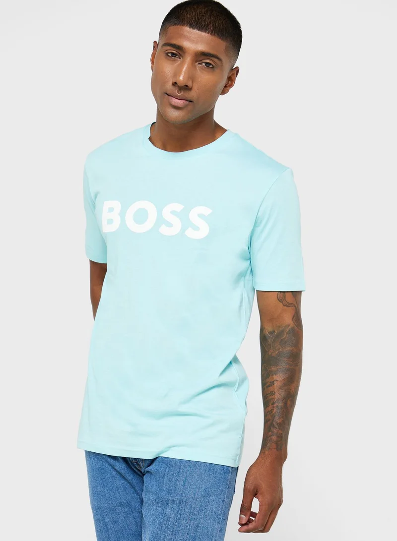 BOSS Logo Crew Neck T-Shirt