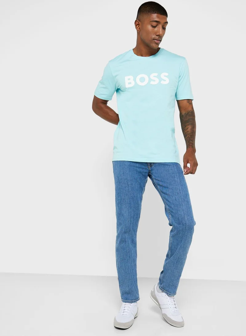 BOSS Logo Crew Neck T-Shirt