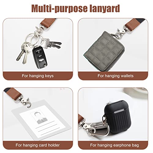 XCHIN Lanyards for Keys, Keychain Long Lanyard for Women Men, Cute Neck Lanyard for ID Badges Wallet - Image 2