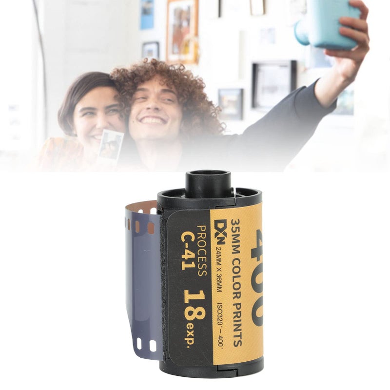 35mm Color Film ISO 400 18 Sheet Fine Grain Wide Exposure Latitude For Low Light - Image 3