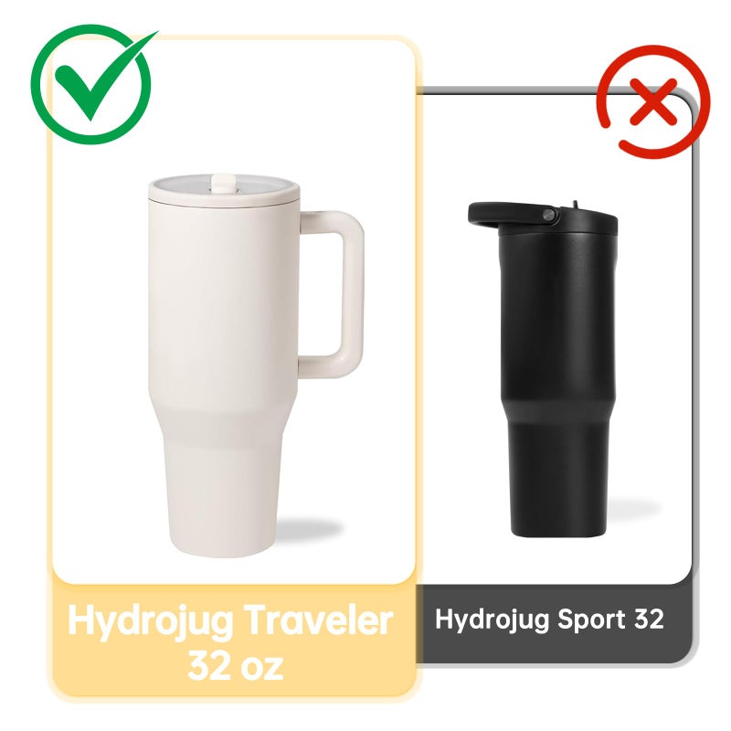 MEIJIAYOU Replacement Straws Compatible with HydroJug, Straws Designed for HydroJug 32 oz with Flip Straw,Straw Replacement Compatible with Hydrojug, 6 Pieces and 1 straw brusher (32oz) - Image 4