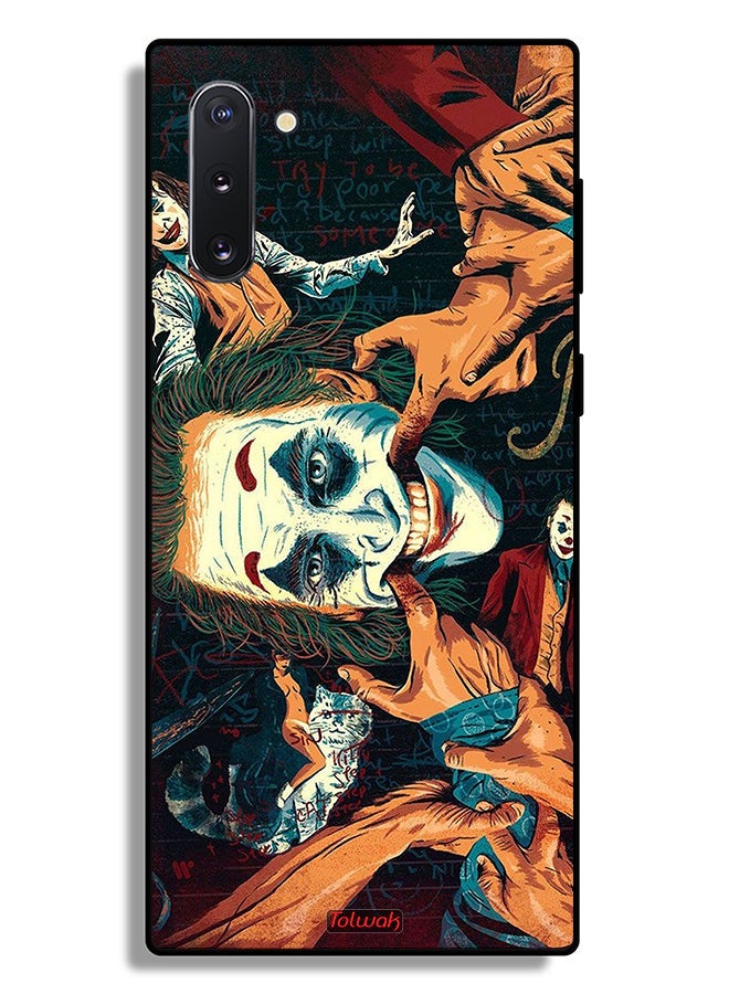 Tolwak Samsung Galaxy Note 10 Protective Case Cover Joker Art - Image 2