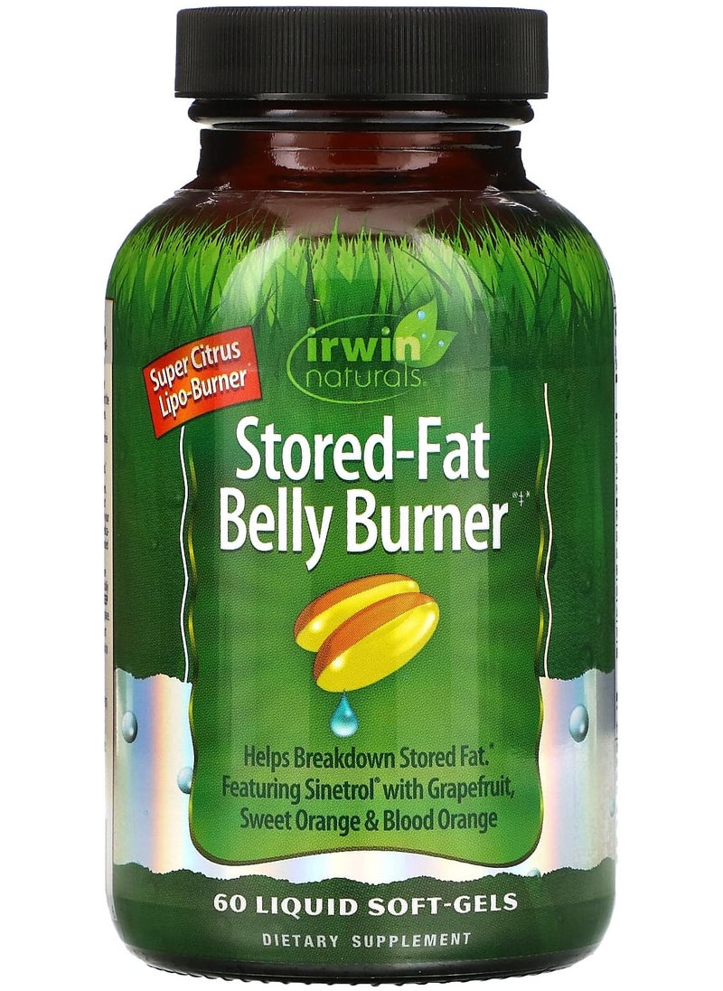 Irwin Naturals Stored-Fat Belly Burner, 60 Liquid Soft-Gels 
